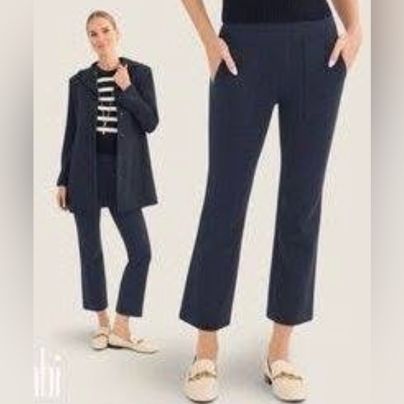 CAbi Pants - Cabi #6690 Cheeky Pants Classic Navy Ponte Knit Size XL